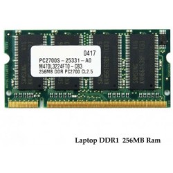 قیمت خرید فروش رم لپ تاپ 256 مگابایت کارکرده Laptop Ram 256MB DDR1