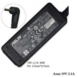 قیمت خرید فروش آداپتور/شارژر لپ تاپ ایسوس 19ولت 2.1 آمپر 40 وات سرموبایلی Asus 19V 2.1A 40W Laptop AC adaptor
