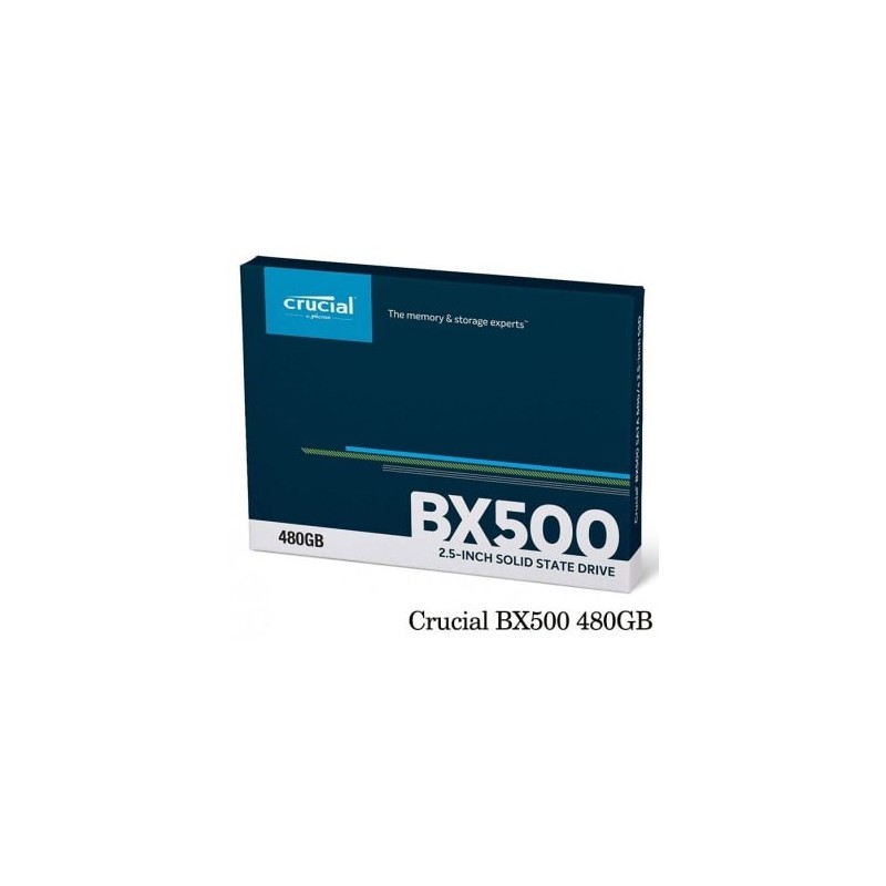 قیمت خرید فروش اس اس دی 480 گیگابایتی کروشیال Crucial BX500 2.5inch SATA 480GB SSD